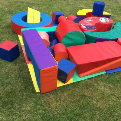Fantastic 22 Piece Soft Play Set, a soft play set for hire from Jump Around Bouncy Castles