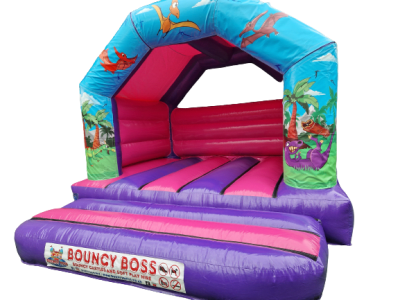 Dino Bouncy Castle, a bouncy castle for hire from Bouncy Boss