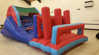 Bish Bash Obstacle Course, a assault course for hire from Laxcorp Event Hire