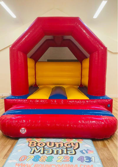 Multicolour Castle, a bouncy castle for hire from Bouncy Mania