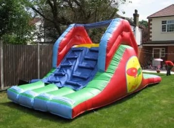 Party Slide, a inflatable slide for hire from Laxcorp Event Hire