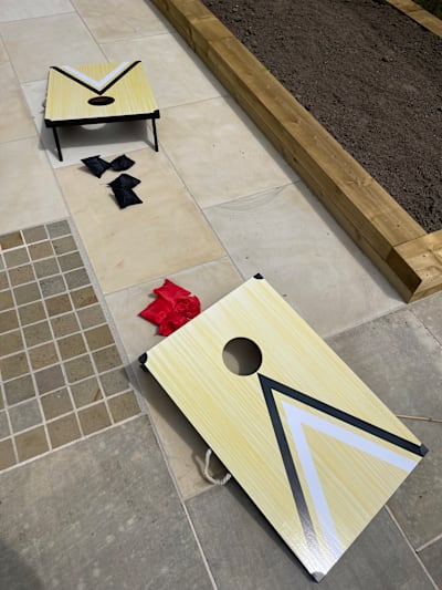Cornhole Game, a inflatable game for hire from Bounce N Fun