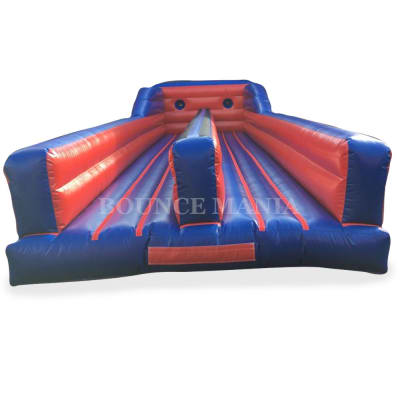 34ft x 10ft Bungee Run, a assault course for hire from Bounce Mania