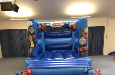 12ft x 11ft Thomas & Friends bouncy castle, a bouncy castle for hire from Bouncy Castle Factory