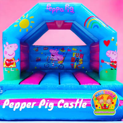 Pepper Pig Bouncy Castle (fully Licensed), a bouncy castle for hire from Kidz Smile