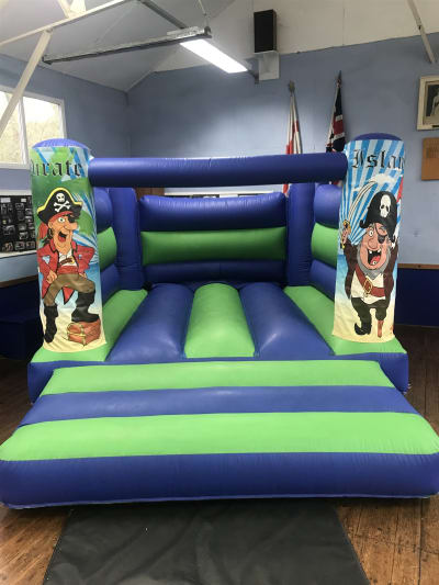Pirate Bouncy Castle (15x12ft Low Height), a bouncy castle for hire from The Bounce Generation