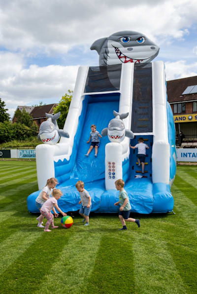 Shark Slide, a inflatable slide for hire from Funday Entertainment