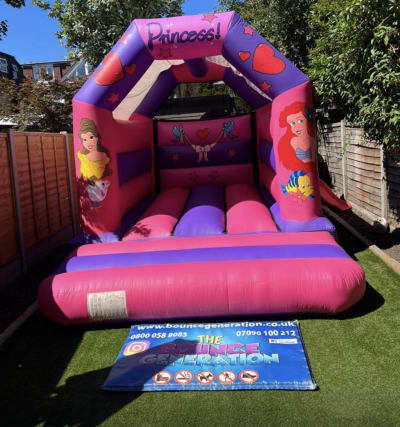 Princess Bouncy Castle (15ft x 11ft), a bouncy castle for hire from The Bounce Generation