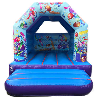 10'x12' Party Castle (roofed), a bouncy castle for hire from Epic Inflatables & Soft Play Hire