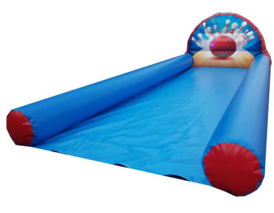Bowling Alley, a inflatable game for hire from Epic Inflatables & Soft Play Hire