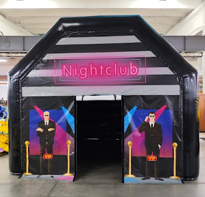 15ft x 15ft Inflatable Night Club (From £285 Winter Sale!) Free overnight hire. Available to book now from 5th dec