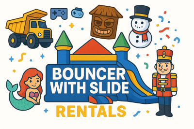 Themed Bouncer With Slide Rentals
