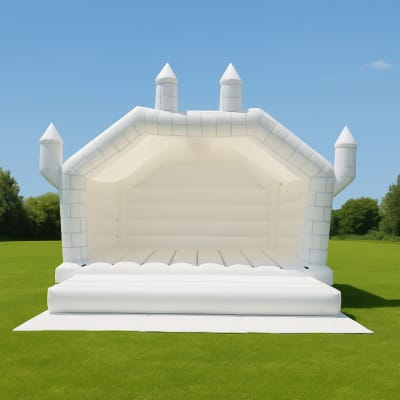 The Great White Bouncy Castle, a bouncy castle for hire from Wazoggies Bounce House