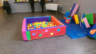 Soft play ball pit, a soft play set for hire from Wallington Bouncy Castles