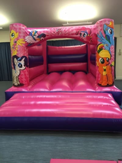 12ft x 11ft My Little Pony Bouncy Castle, a bouncy castle for hire from Bouncy Castle Factory