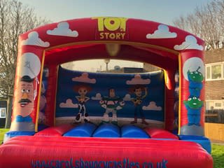 Toy Story Bouncy Castle, a bouncy castle for hire from Happy Days Bouncy Castles