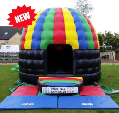 Inflatable Night Club( Red & Black) - Bouncy Castle Hire in Kilmarnock,  East Ayrshire