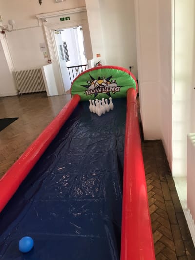 Bowling Alley, a inflatable game for hire from Playdays Parties