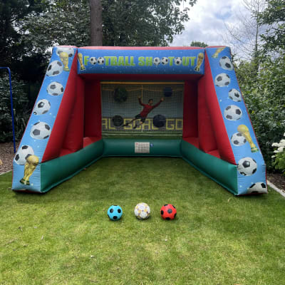 Penalty Shootout, a inflatable game for hire from Bounce Again