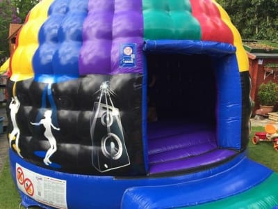 Disco Dome, a disco dome for hire from Bouncy Castles Surrey