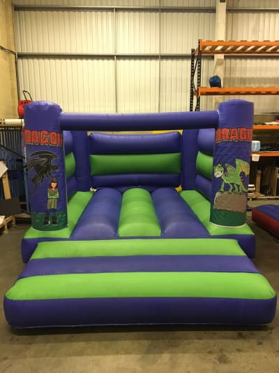 Now for the Dragons Bouncy Castle (15x12ft Low Height), a bouncy castle for hire from The Bounce Generation