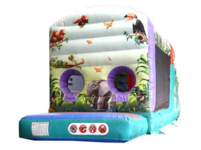 Jungle Fun Run, a assault course for hire from Crockerz Castles