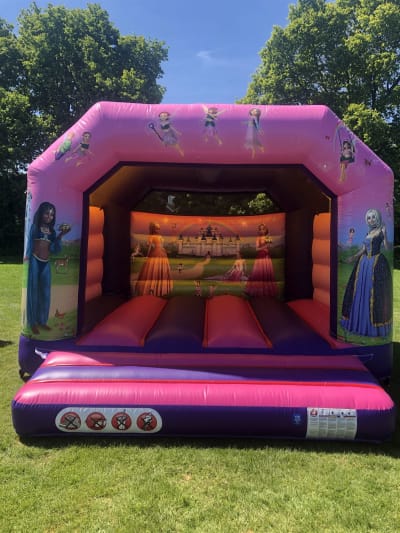 12ft x 12ft Princess Bouncy Castle, a bouncy castle for hire from Rick's Castles