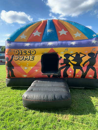 Disco Dome, a disco dome for hire from Happy Days Bouncy Castles