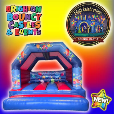Adult Celebrations Bouncy Castle, a adult bouncy castle for hire from Brighton Bouncy Castles