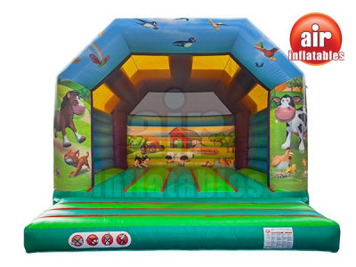 Farmyard Bouncy Castle (15 x 18), a bouncy castle for hire from Cookes Castles