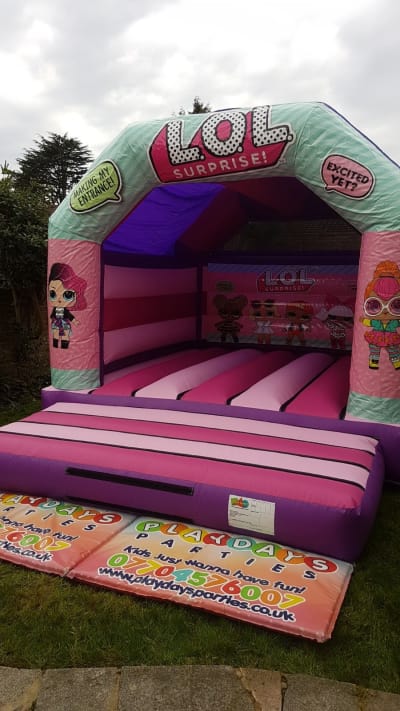 LOL Surprise Bouncy Castle, a bouncy castle for hire from Playdays Parties