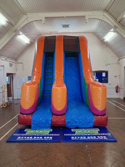 10ft Platform Slide, a inflatable slide for hire from Bounce Again