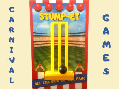 Carnival game Stump-Et, a inflatable game for hire from Have A Bounce