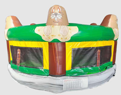 Whack Attack - Bash The Beaver, a inflatable game for hire from Laxcorp Event Hire