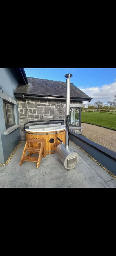 Wood Fired Hot Tub