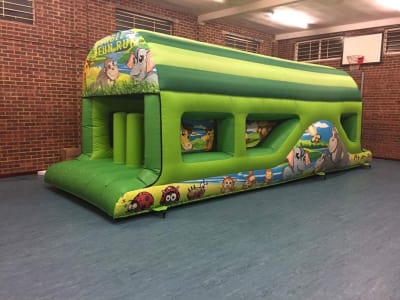 Jungle Junior Fun Run Assault Course, a assault course for hire from Playdays Parties