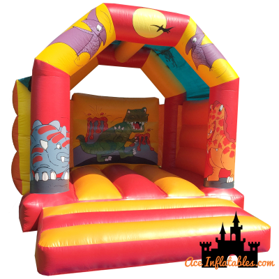 Dinosaurs Themed Bouncy Castle 11ft x 15ft, a bouncy castle for hire from Ace Inflatables