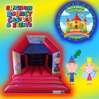 Ben & Hollys Little Kingdom Bouncy Castle Multiple Colours Available, a bouncy castle for hire from Brighton Bouncy Castles