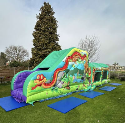 Assault Course Jungle, a assault course for hire from Bromley Bouncy Castles