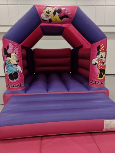 Minnie Mouse Bouncy Castle, a bouncy castle for hire from Chloe's Castles