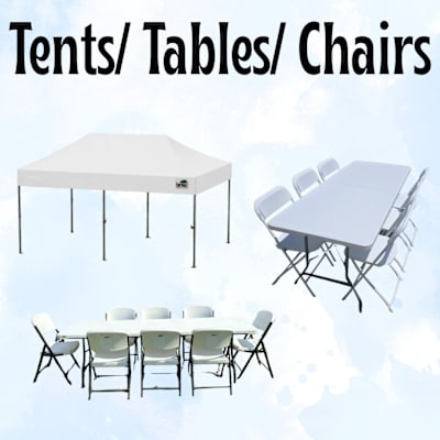 Tents - Tables - Chairs