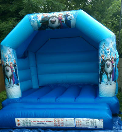 12ft x 12ft Frozen Theme Bouncy Castle, a bouncy castle for hire from SK Hire Events