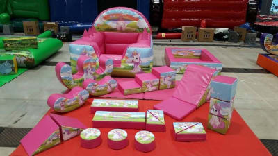 Unicorn Soft Play & Air Juggler Ball Pit Set