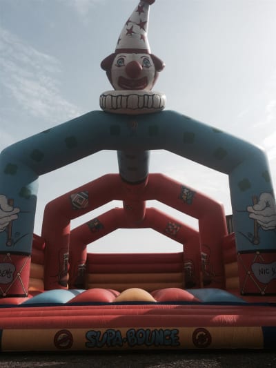 Joker Supa Bounce, a bouncy castle for hire from Animal Bouncers