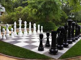Garden Game Hire UK - Chess Giant Chess Hire