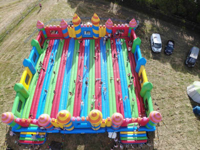 Worlds Biggest Bouncy Castle