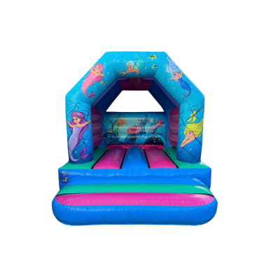 10'x12' Mermaid Castle, a bouncy castle for hire from Epic Inflatables & Soft Play Hire