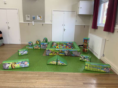 Jungle Themed Soft Play, a soft play set for hire from Betchley's Bouncy Castles