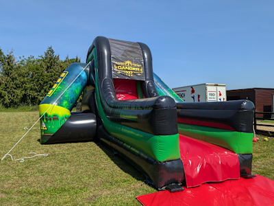 Drop Slide 12ft, a inflatable slide for hire from Elmbridge Inflatables