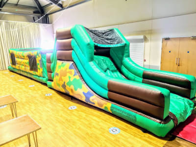 Indoor inflatable assault course hire llanelli 